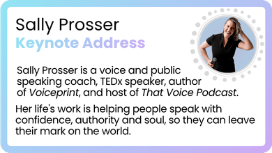 Keynote - Sally Prosser